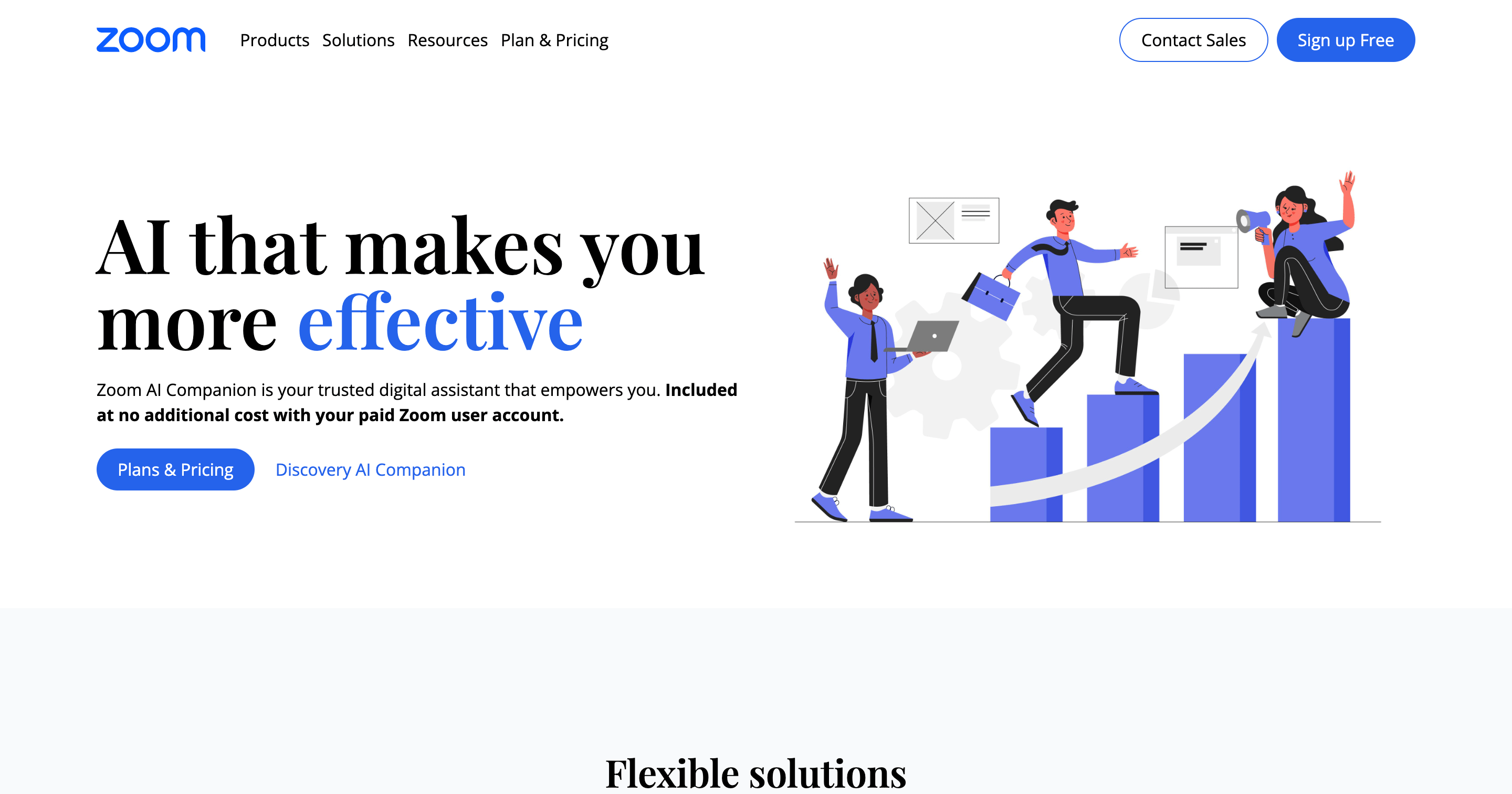 Redesign Zoom's Website